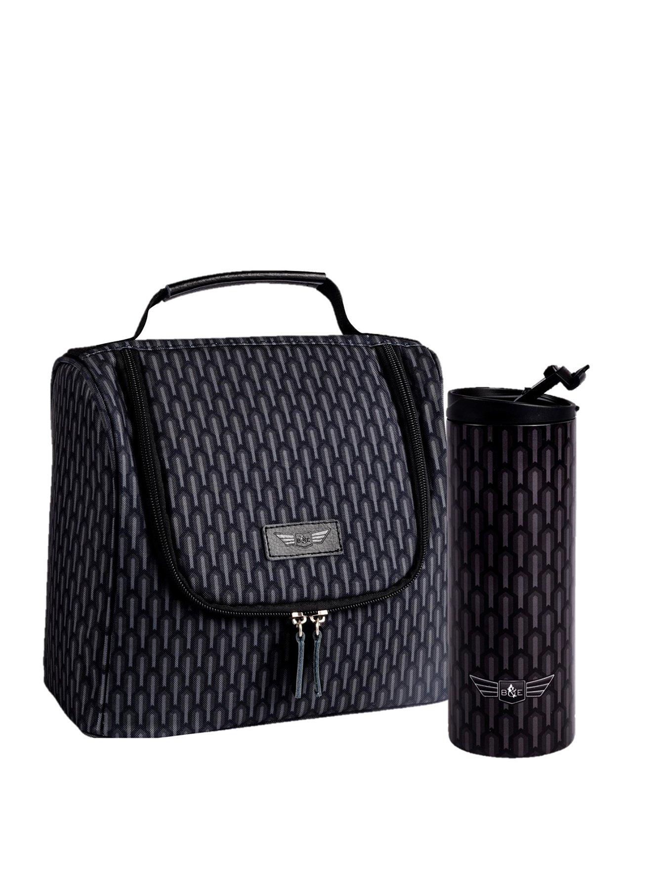 undefined 'Manhattan' Insulated Large Picnic Lunch Bag + Stainless Steel Insulated Travel Mug