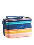  image of navigate-riviera-insulated-personal-picnic-cool-bag-stripe