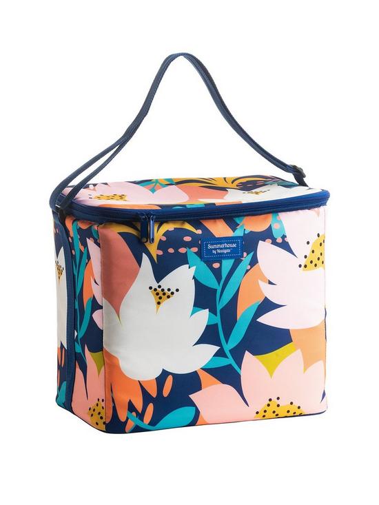 stillFront image of summerhouse-by-navigate-riviera-insulated-family-picnic-cool-bag-floral