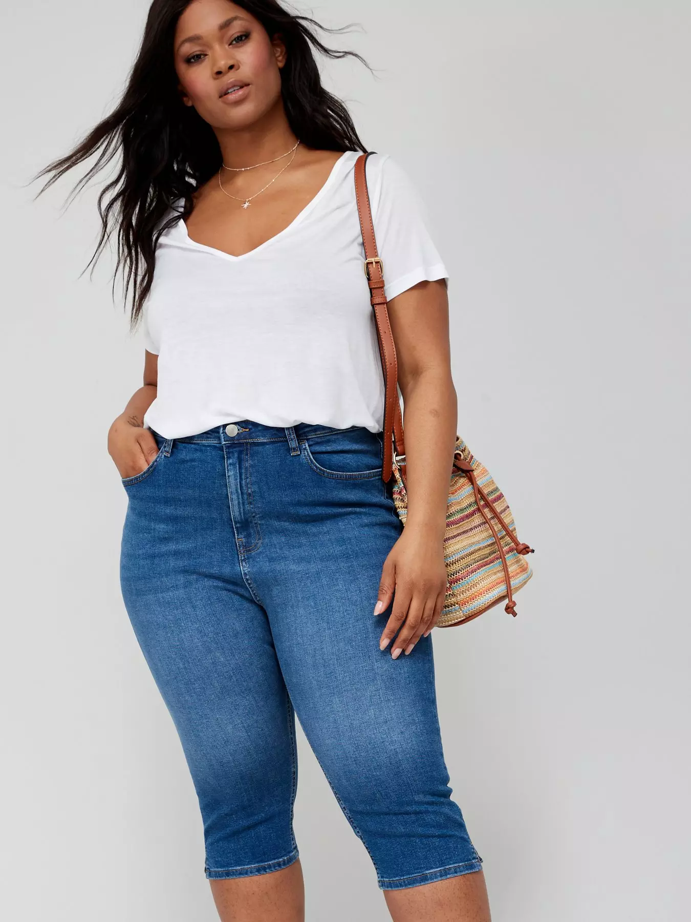 Lade være med fejre Puno Women's Plus Size Shorts | High Waisted | Very.co.uk