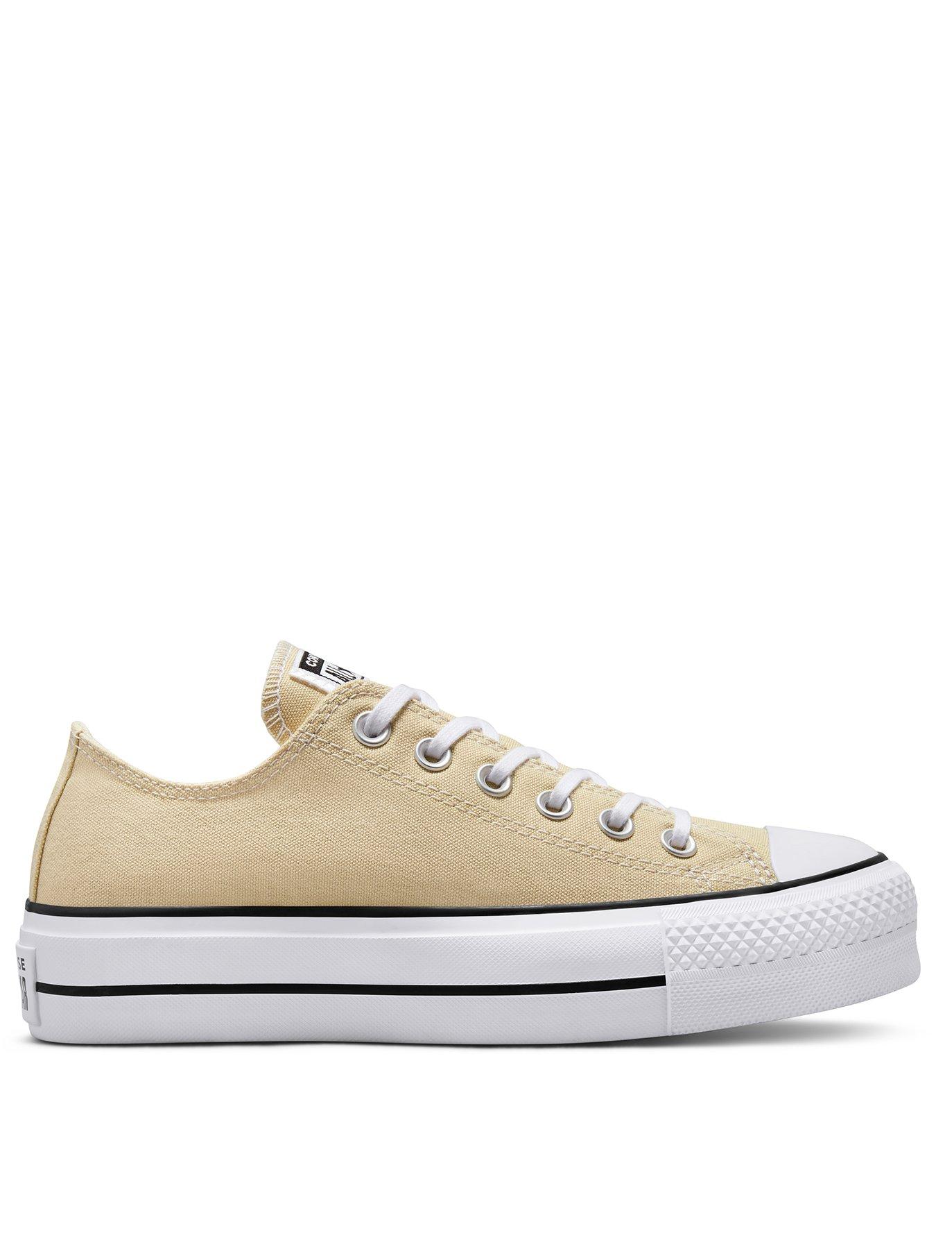 Converse Chuck Taylor All Star Lift Platform Seasonal Colour - Beige ...