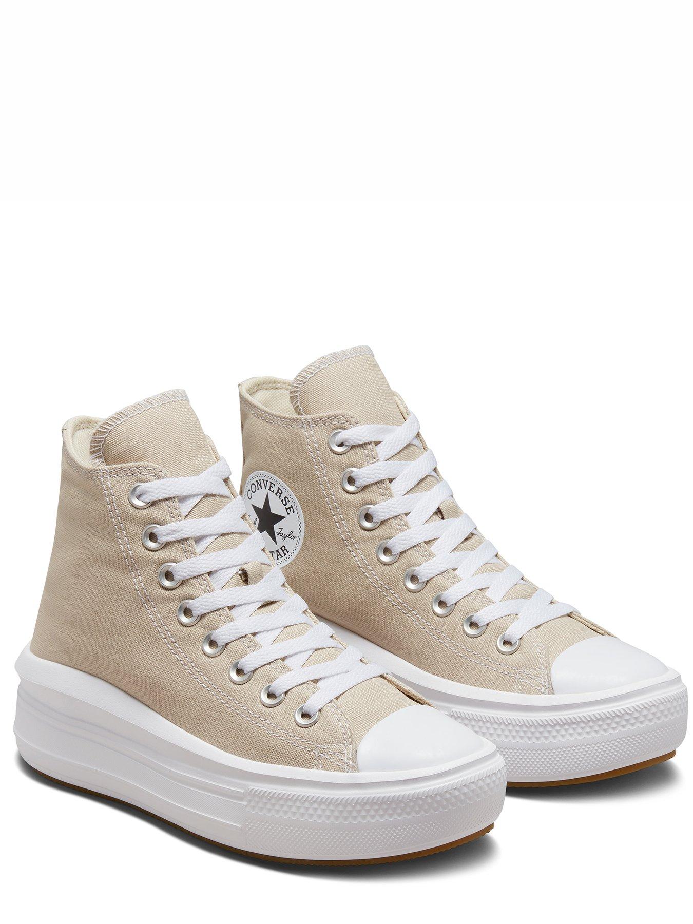 Converse high cut beige hotsell