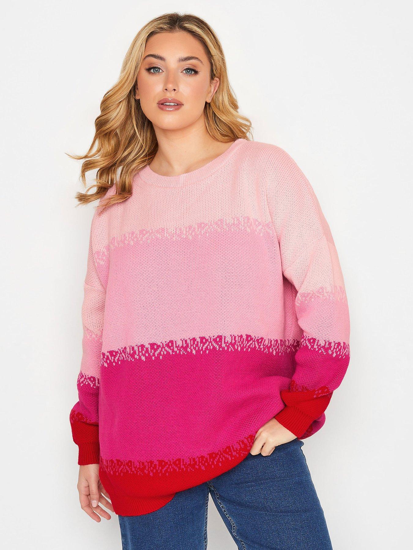 Colour block 2025 womens jumper