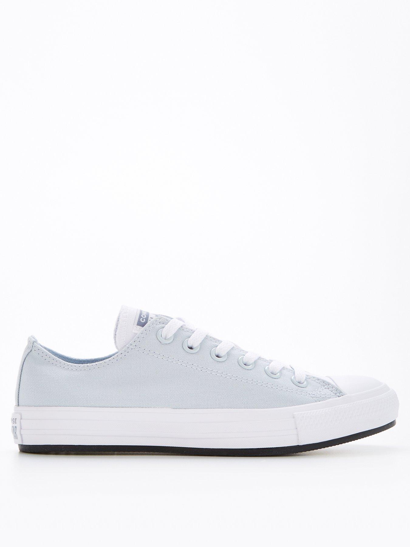 Converse ballet pumps on sale grey