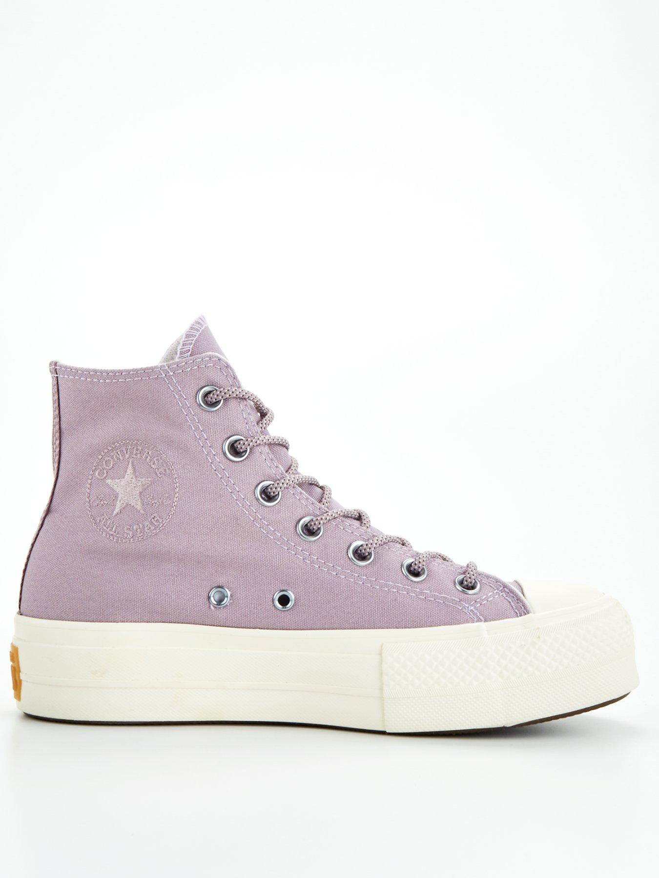 Converse chuck taylor lift best sale clean craft pu ox