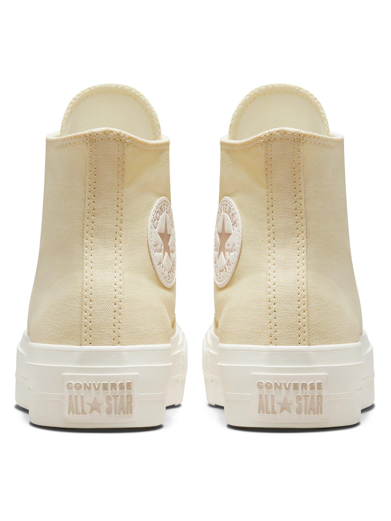 All hot sale beige converse