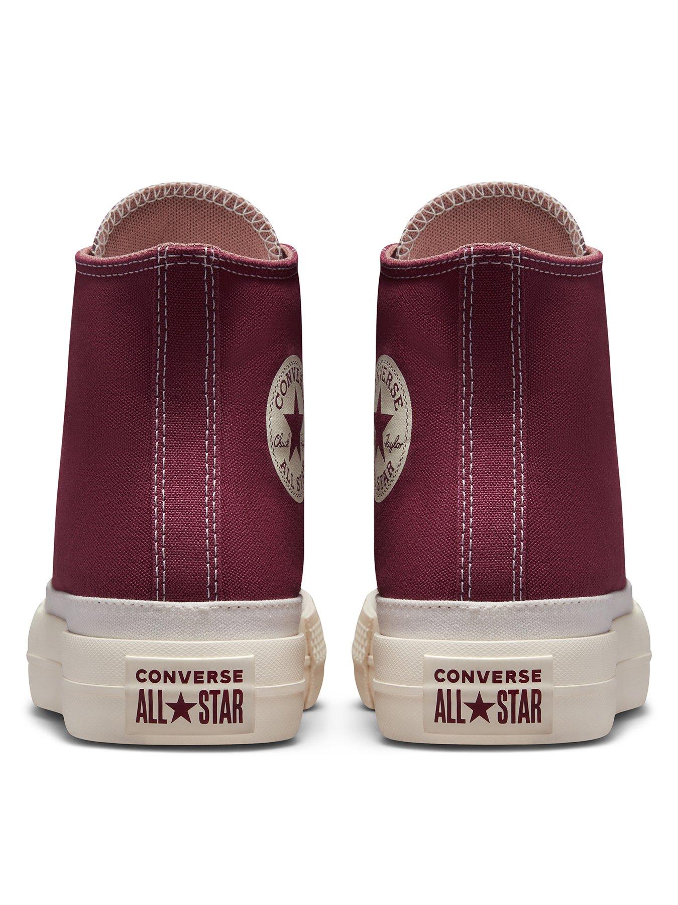 Converse deals 197 burgundy