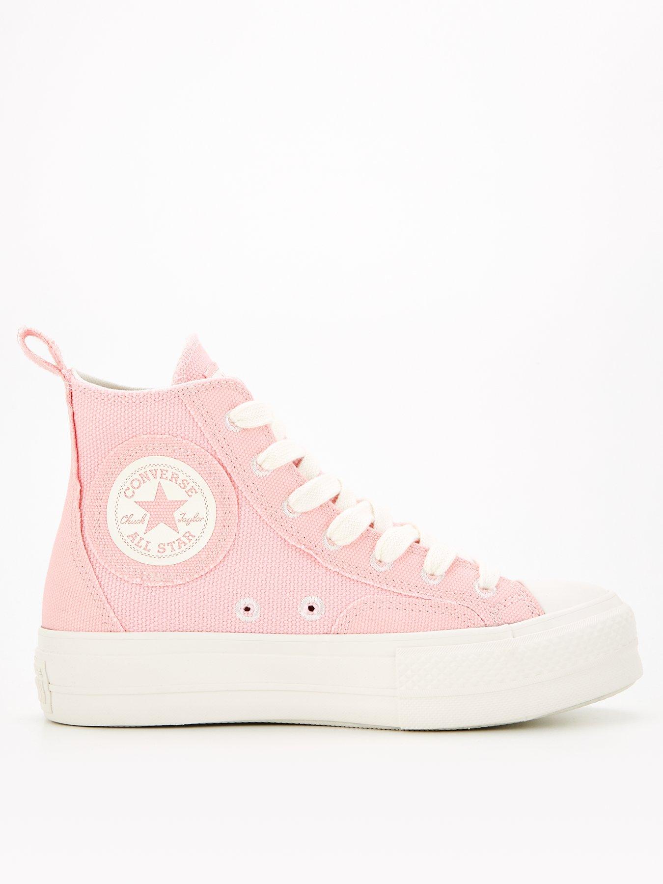 Ladies pink converse size on sale 5