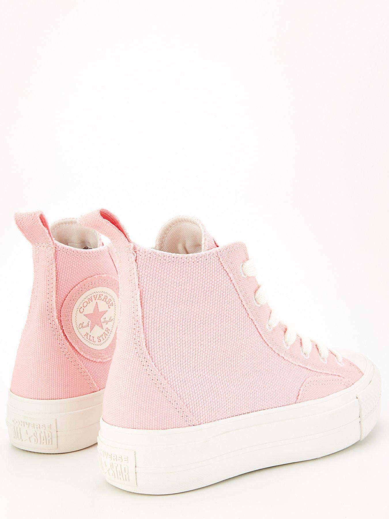 Pink chuck taylors store women's