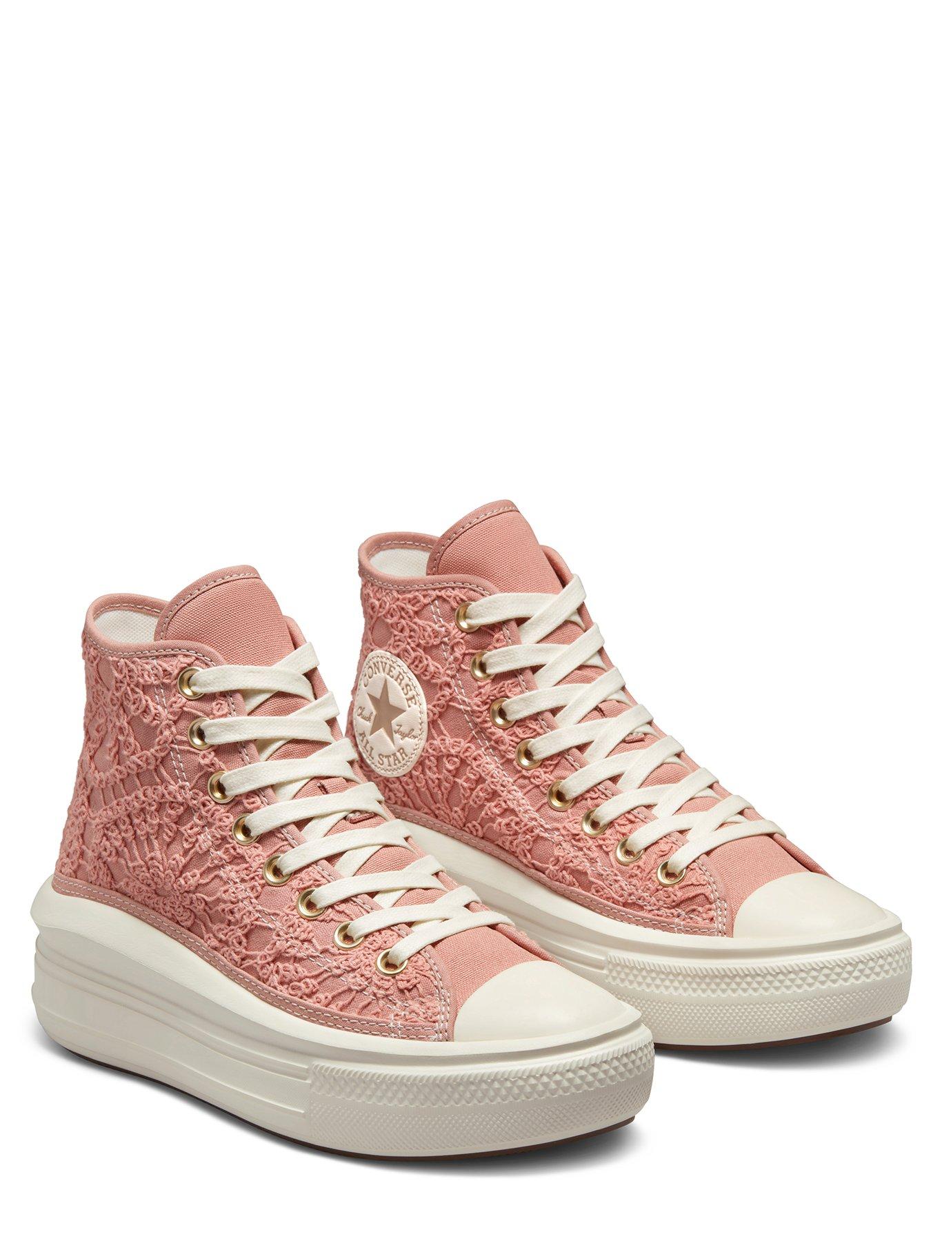 Rose gold shop converse very