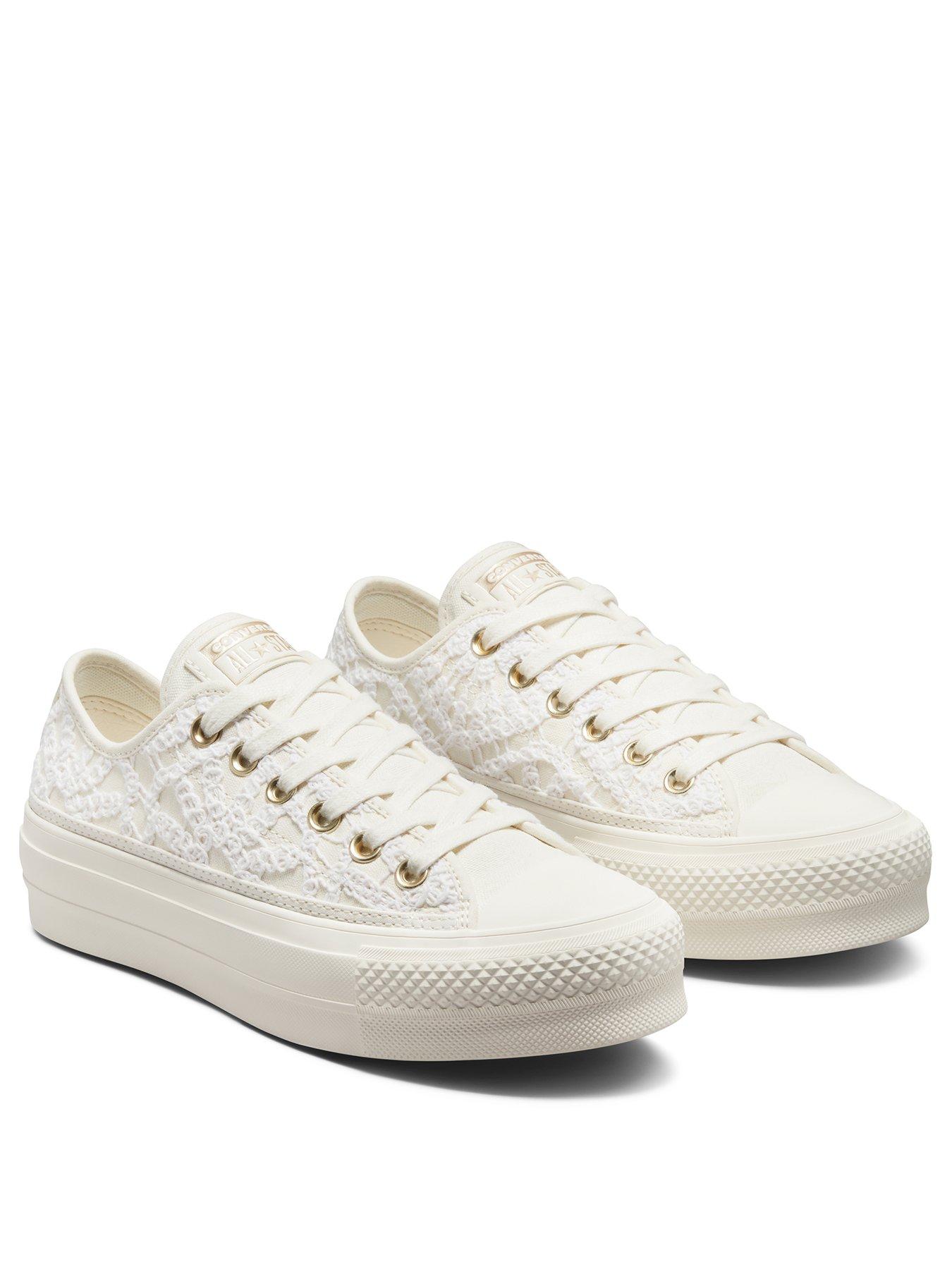 White low hot sale converse sale