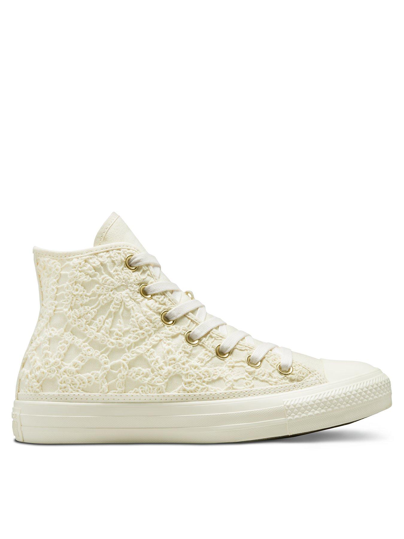 White on sale converse clearance