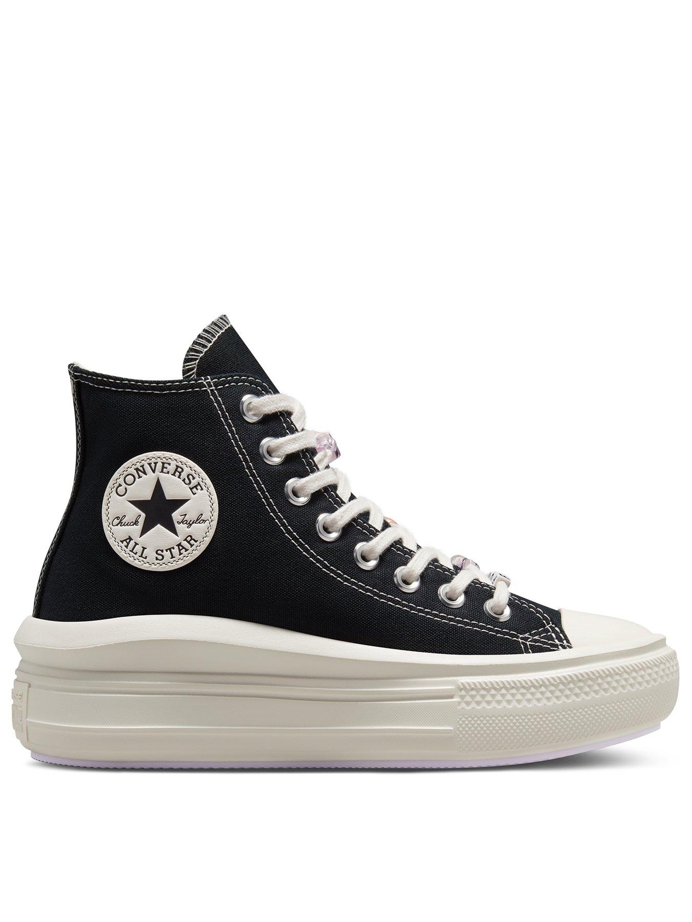 Very black hot sale converse