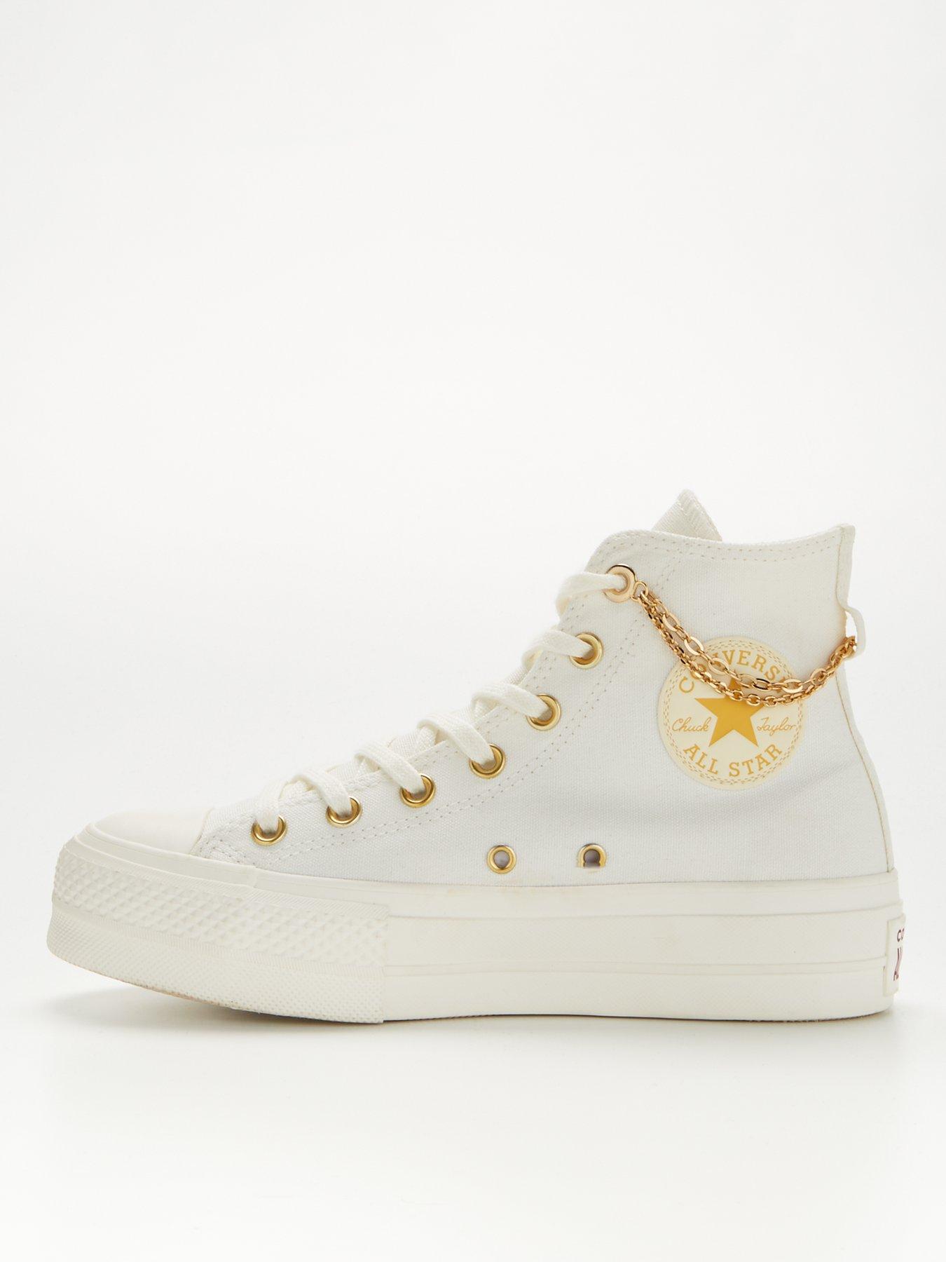 Off white converse on sale high tops womens