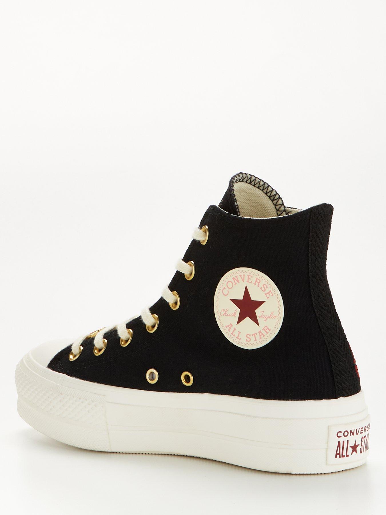 Very black converse sale