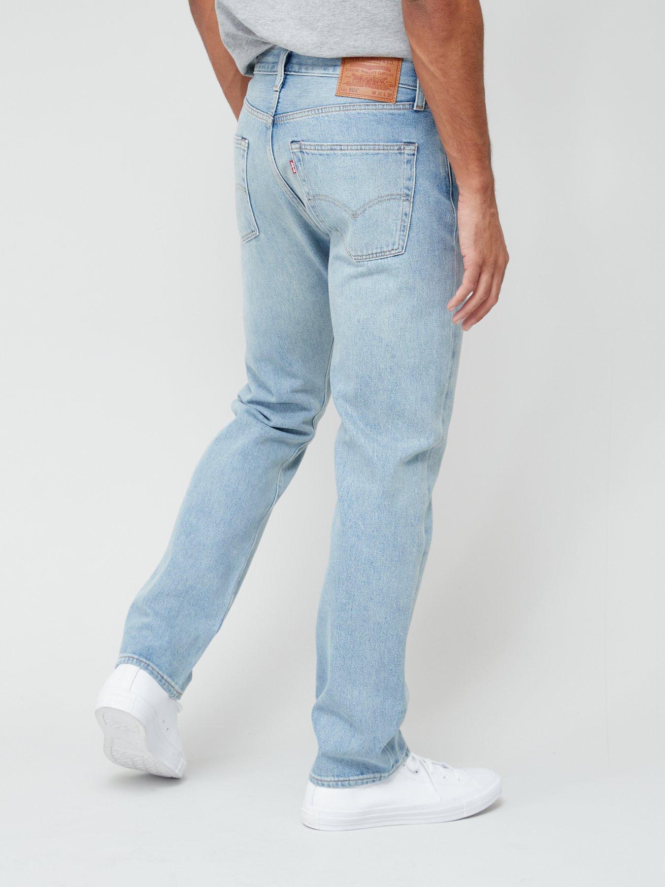 Levi's Plus 414 Classic Straight-Leg Island Rinse Jeans