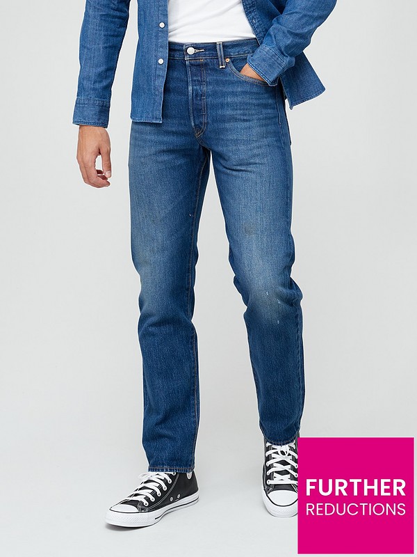 Levi's 501® '54 Original Straight Fit Jeans - Dark Wash | very.co.uk