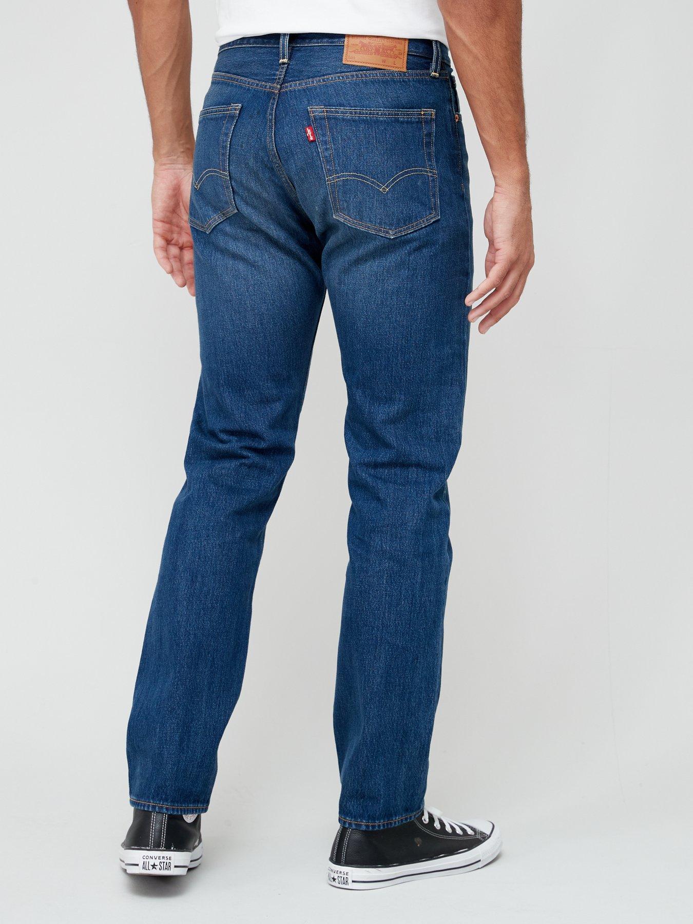 Levi's 501® '54 Original Straight Fit Jeans - Dark Wash | very.co.uk