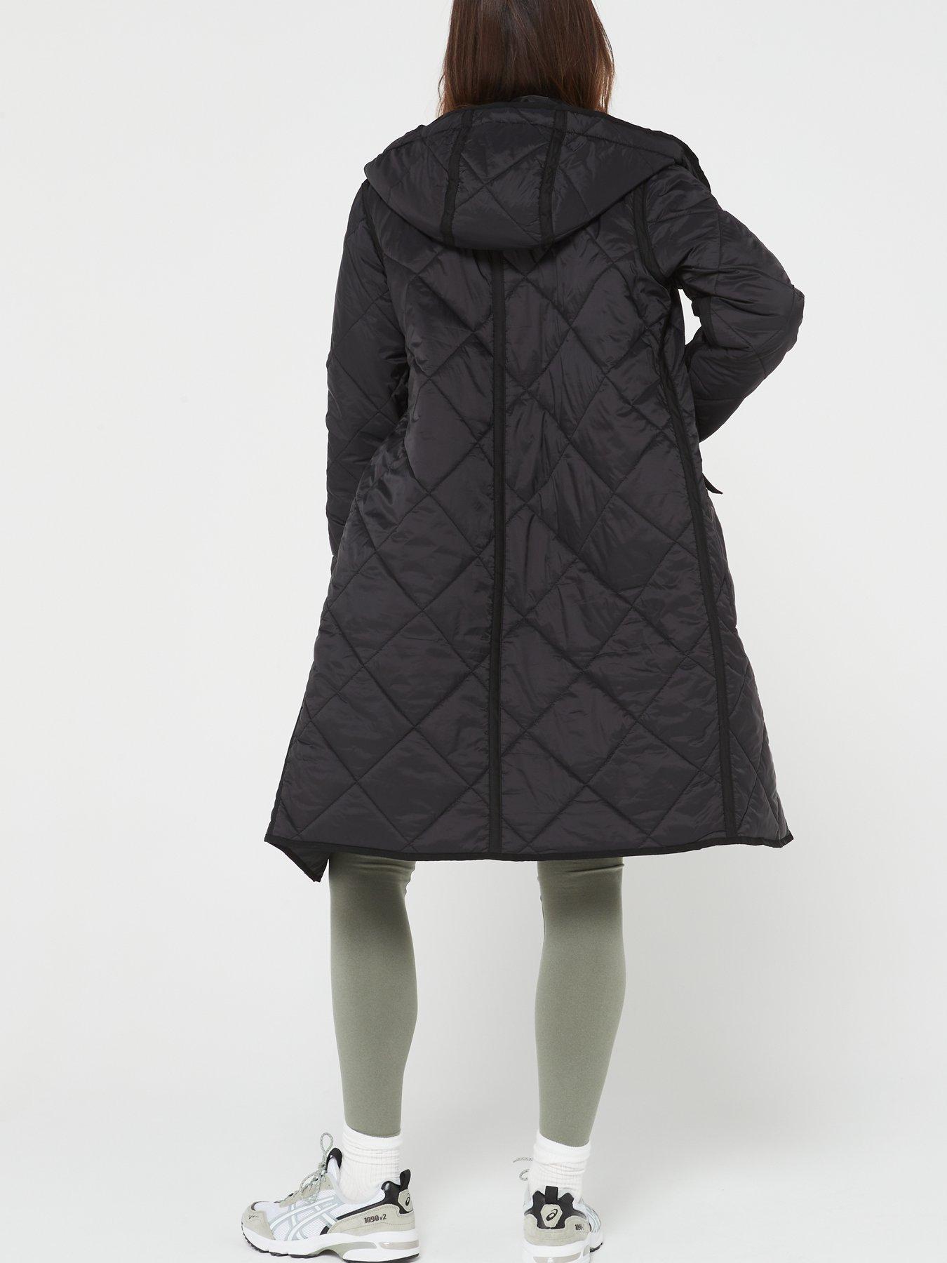 Long black hotsell lightweight coat