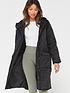  image of v-by-very-lightweight-diamond-quilted-longline-coat-black