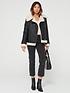  image of v-by-very-faux-shearling-biker-jacket-black