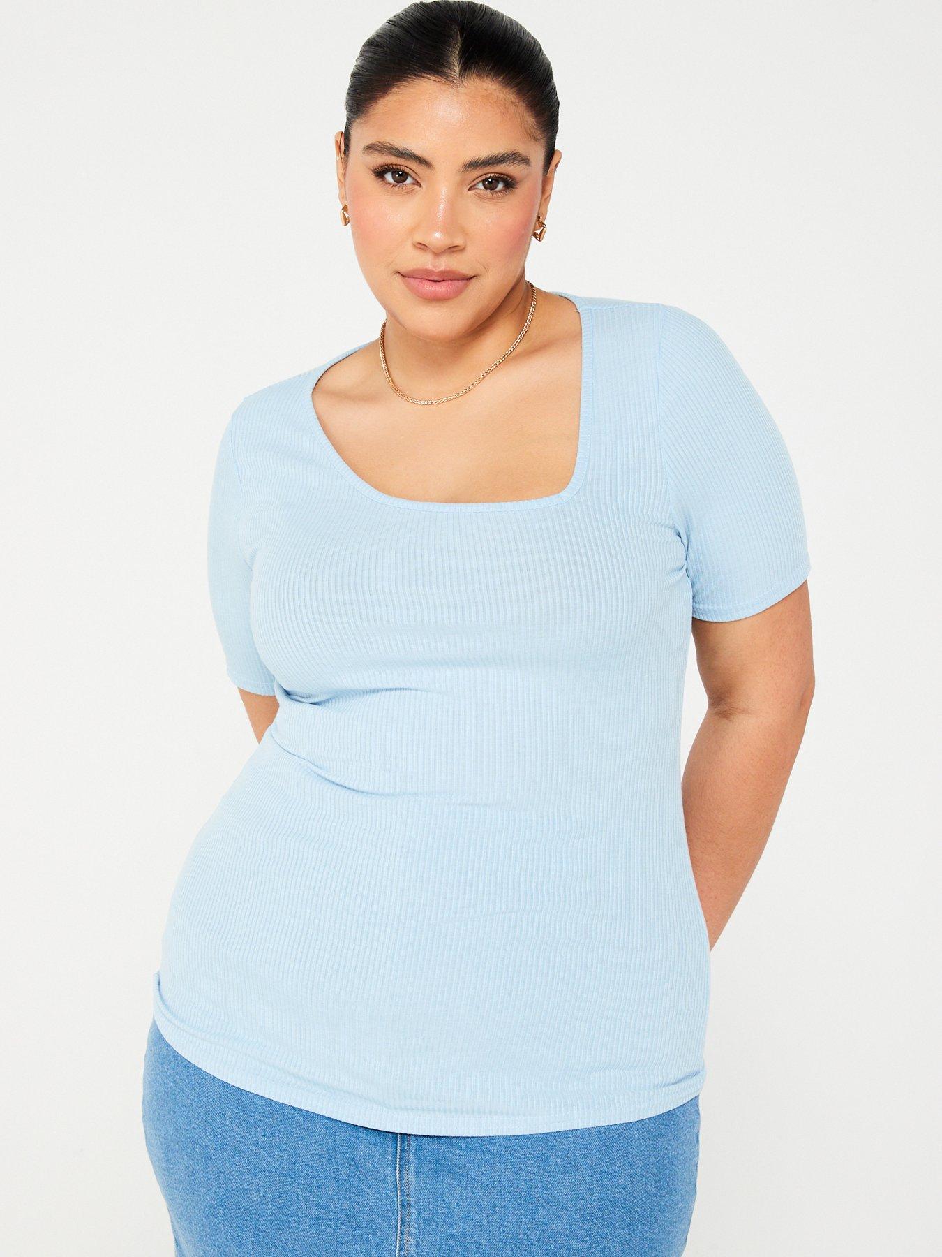 Affordable plus deals size tops