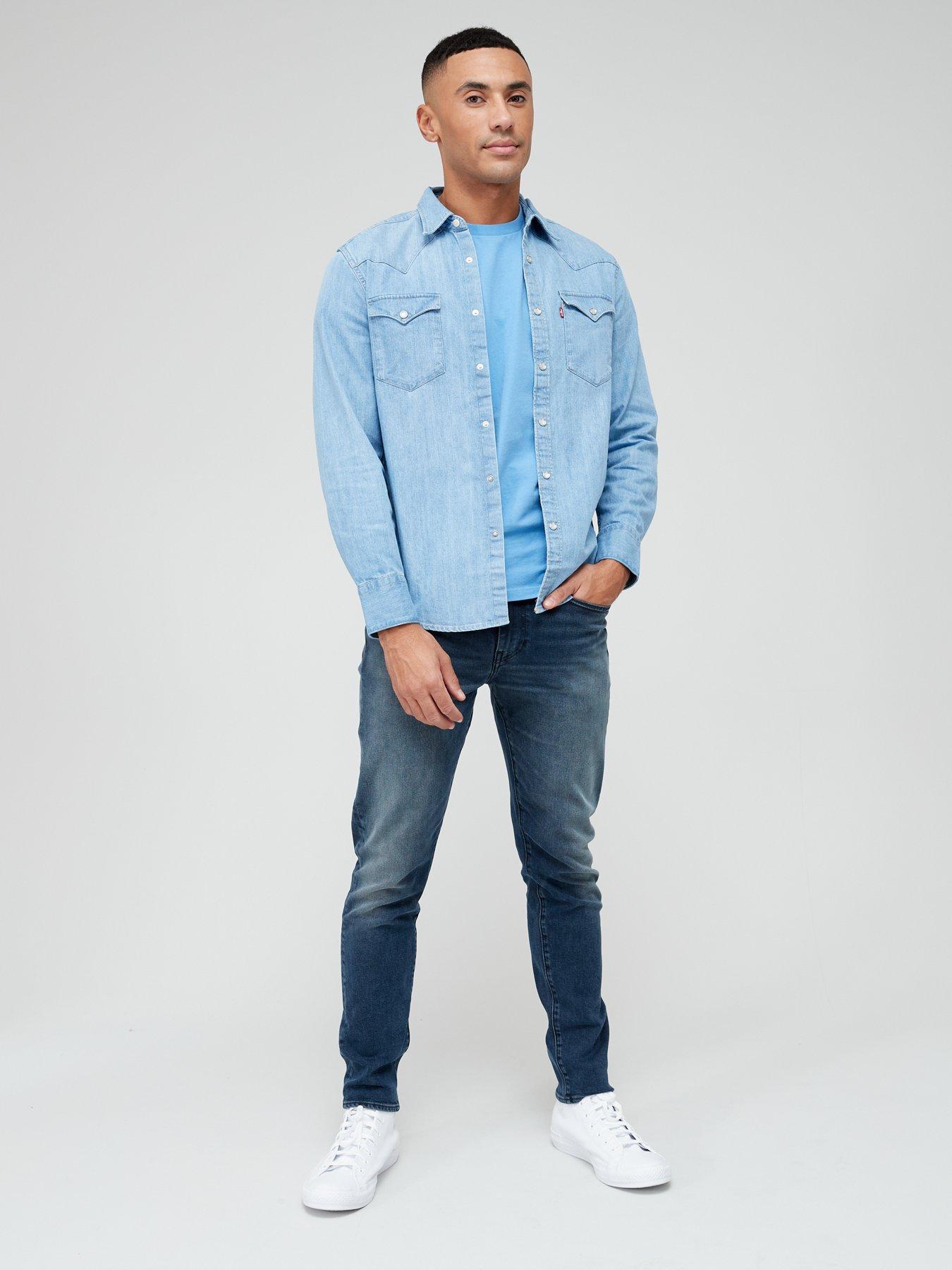 Levi's Barstow Denim Western Shirt - Light Wash