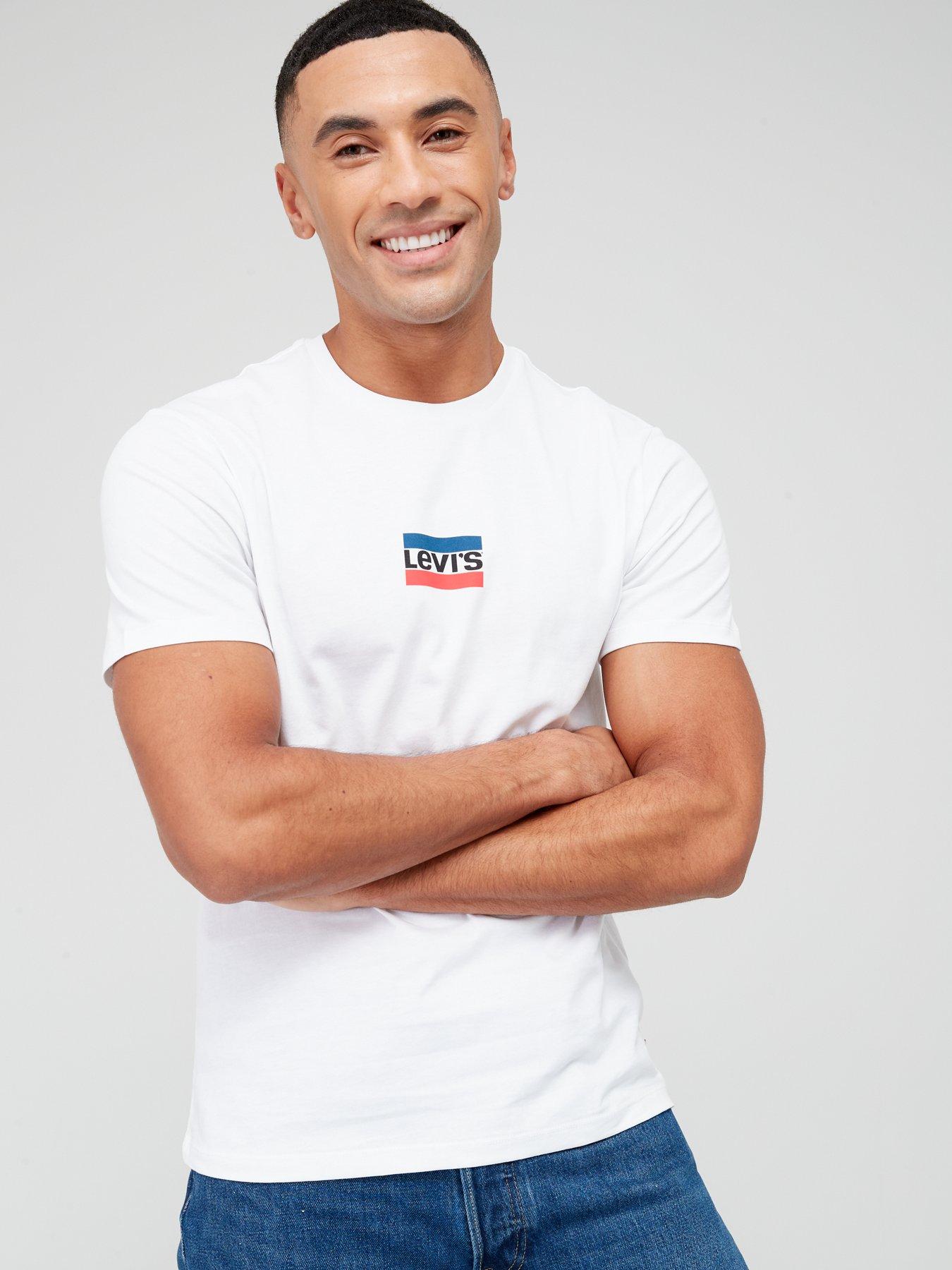 Levi's Graphic Logo T-shirt - White, White, Size Xl, Men