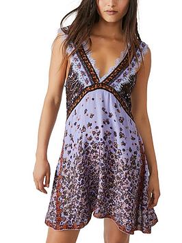 free people east willow trapeze - lavender