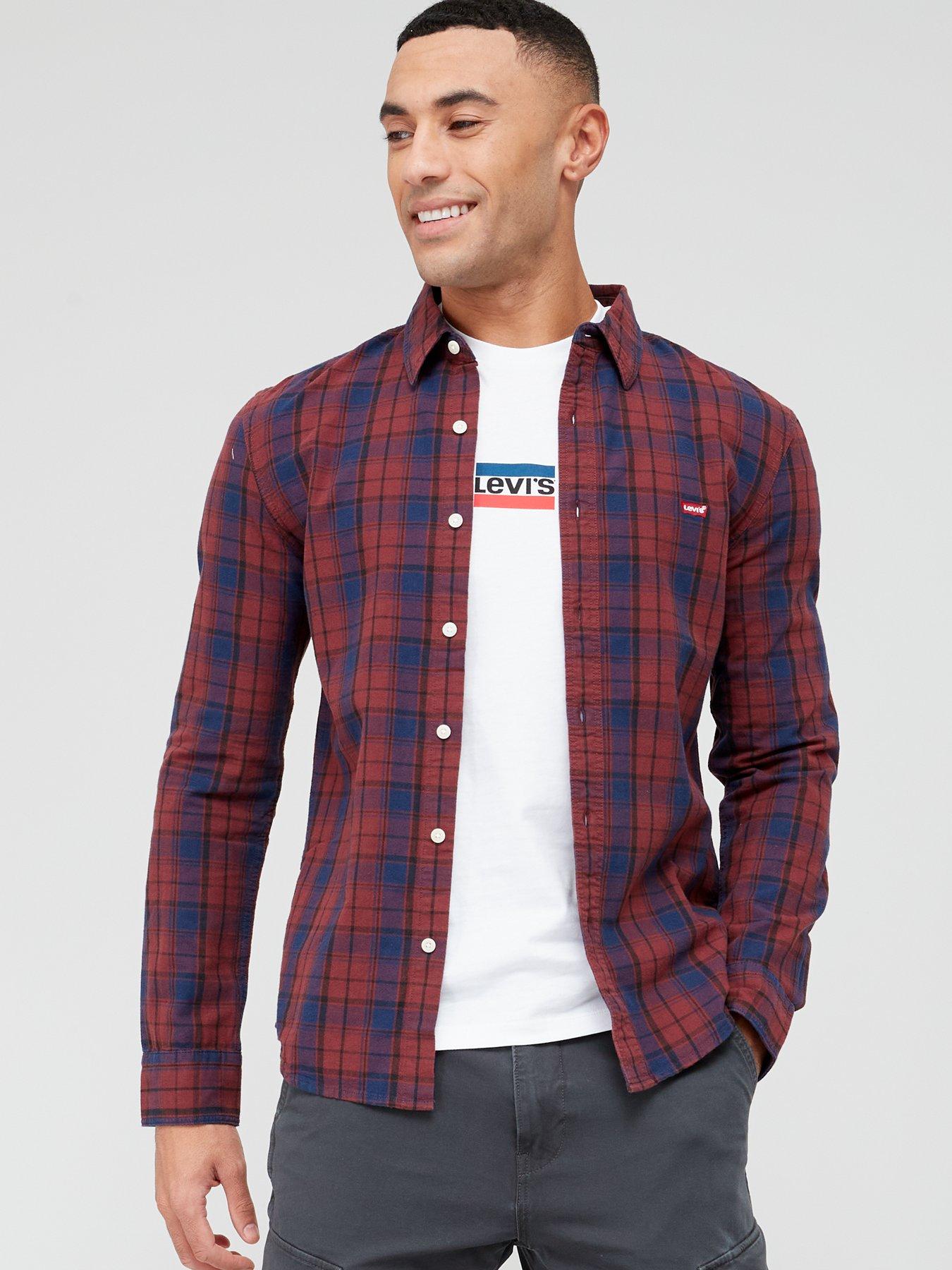 Levi's Battery Housemark Logo Long Sleeve Shirt - Multi 