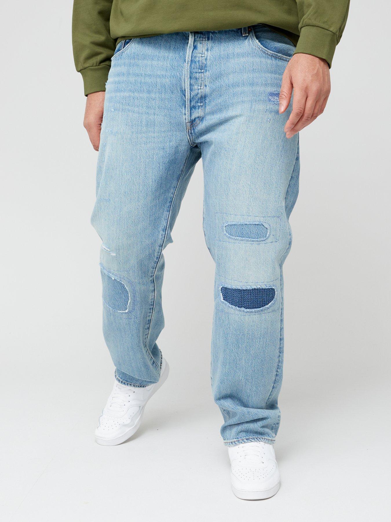 Levi's Levi's Big & Tall 501 Original Straight Fit Jeans - Mid Wash |  