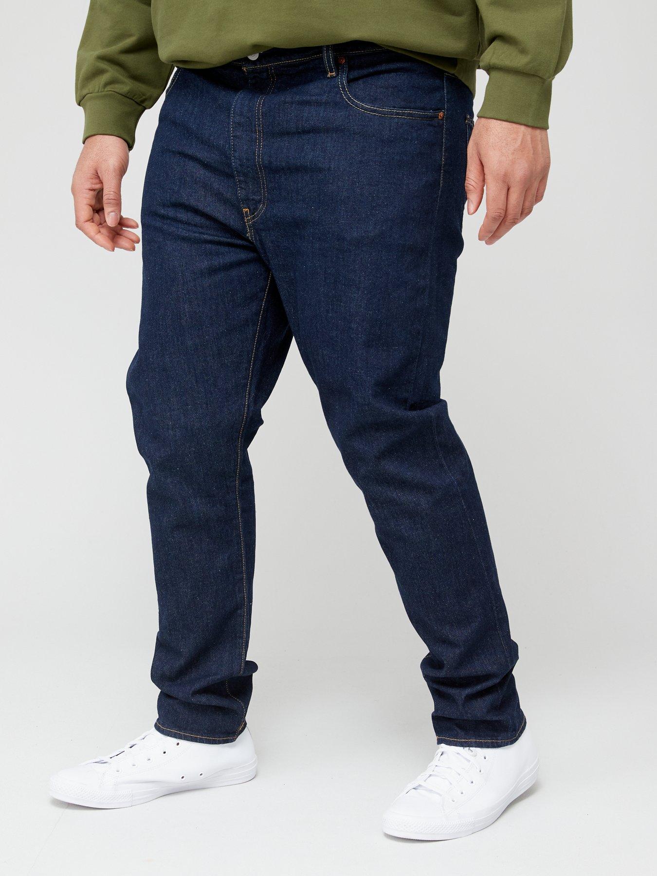 Levi's Big & Tall 512 Slim Taper Fit Jeans - Dark Wash | very.co.uk