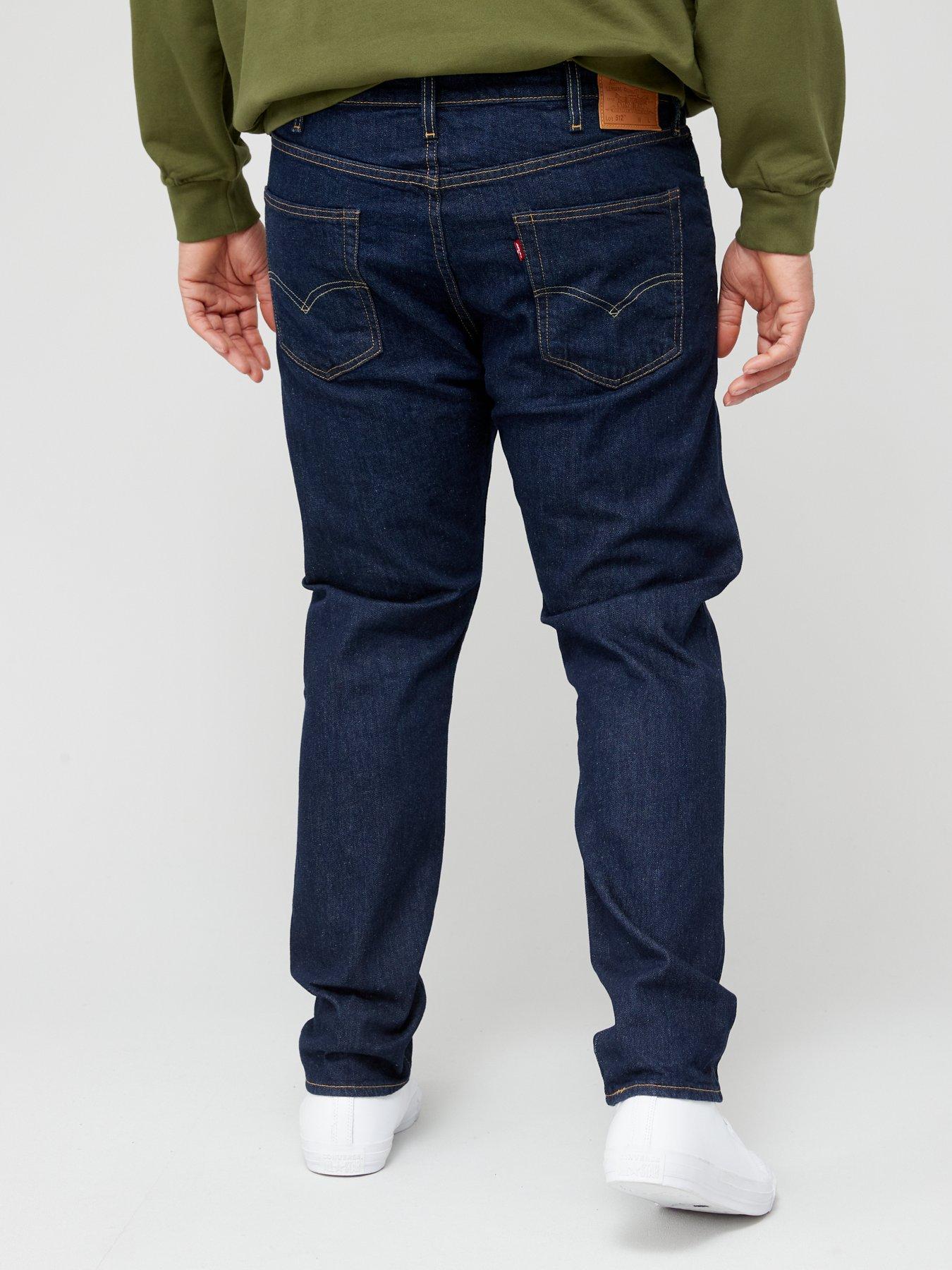 Levi's 512 slim taper fit best sale jeans