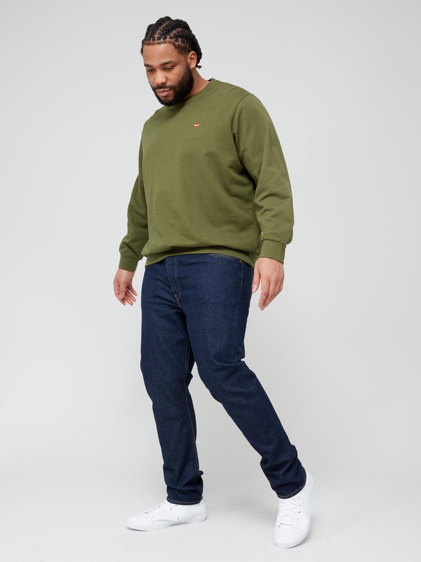 Levi's Big & Tall 512 Slim Taper Fit Jeans - Dark Wash | very.co.uk