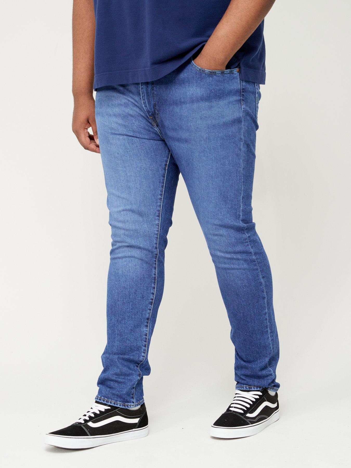Levi's Big & Tall 512 Slim Taper Fit Jeans - Mid Wash 