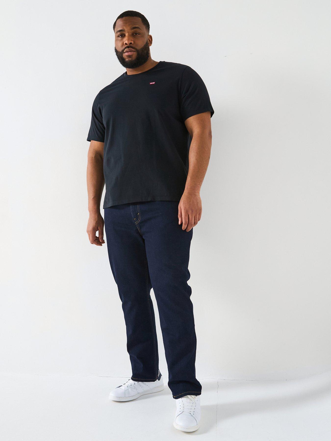Image 3 of 4 of Levi's Big &amp; Tall Small Logo T-shirt - Black
