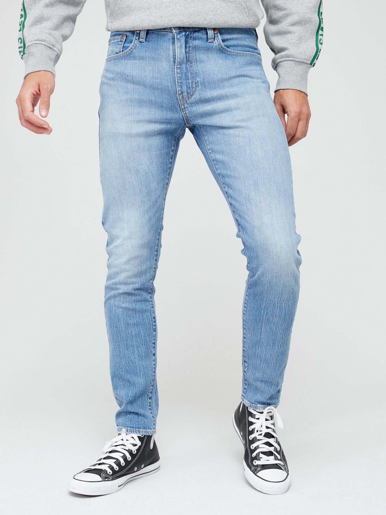 Levi's 512 slim taper jeans in light blue wash