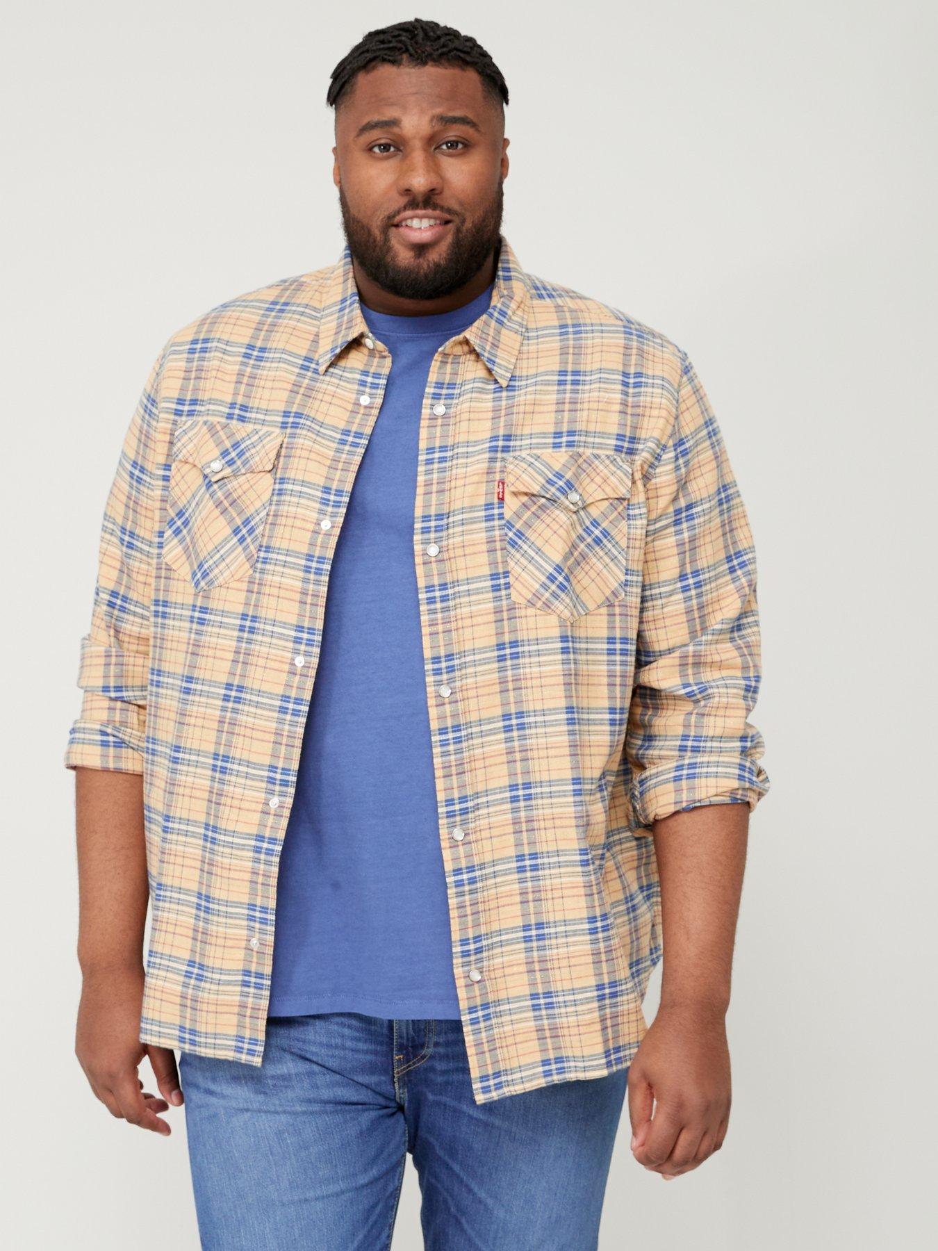 Levis shop checkered shirt