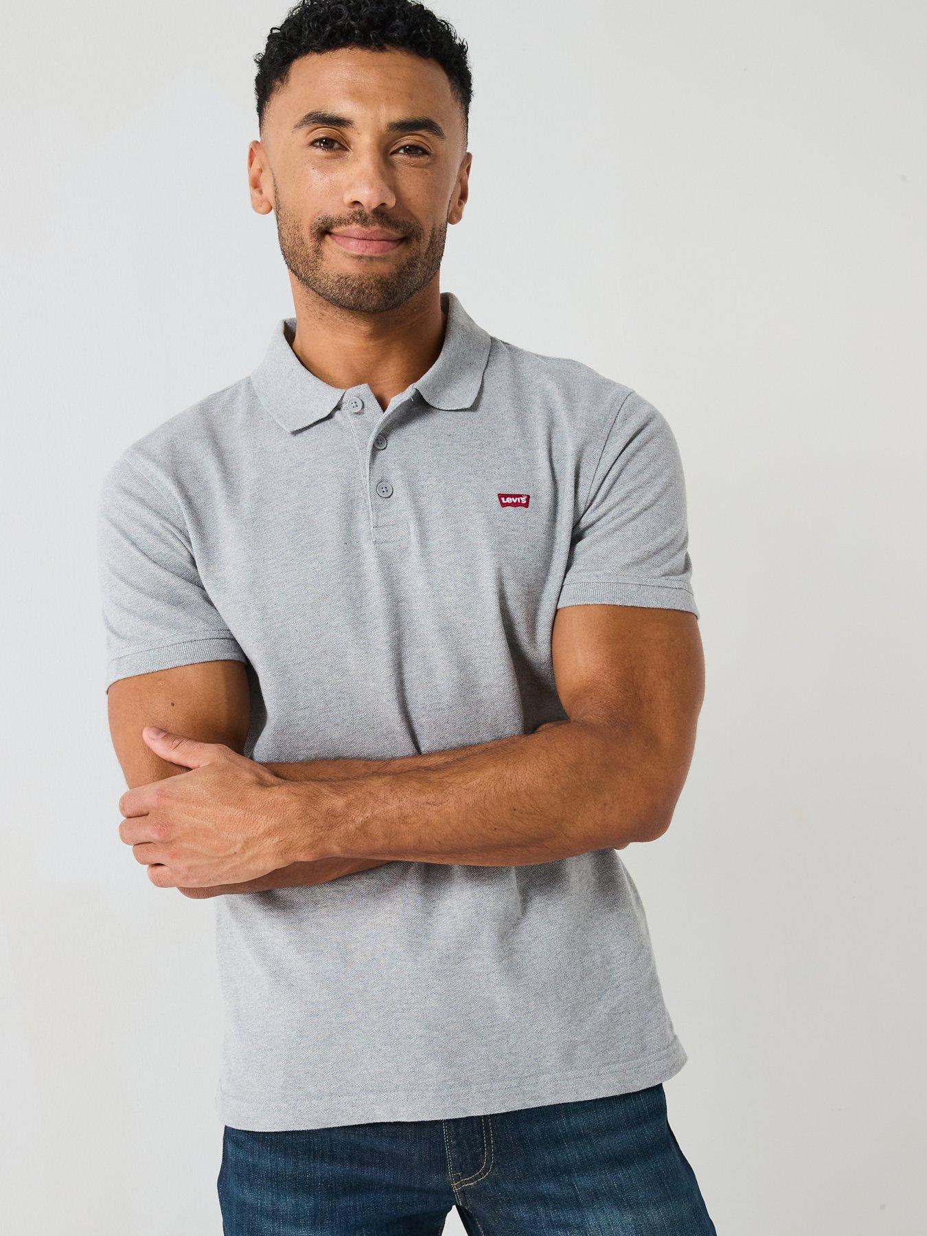 Levi's Housemark Logo Polo Shirt - Grey