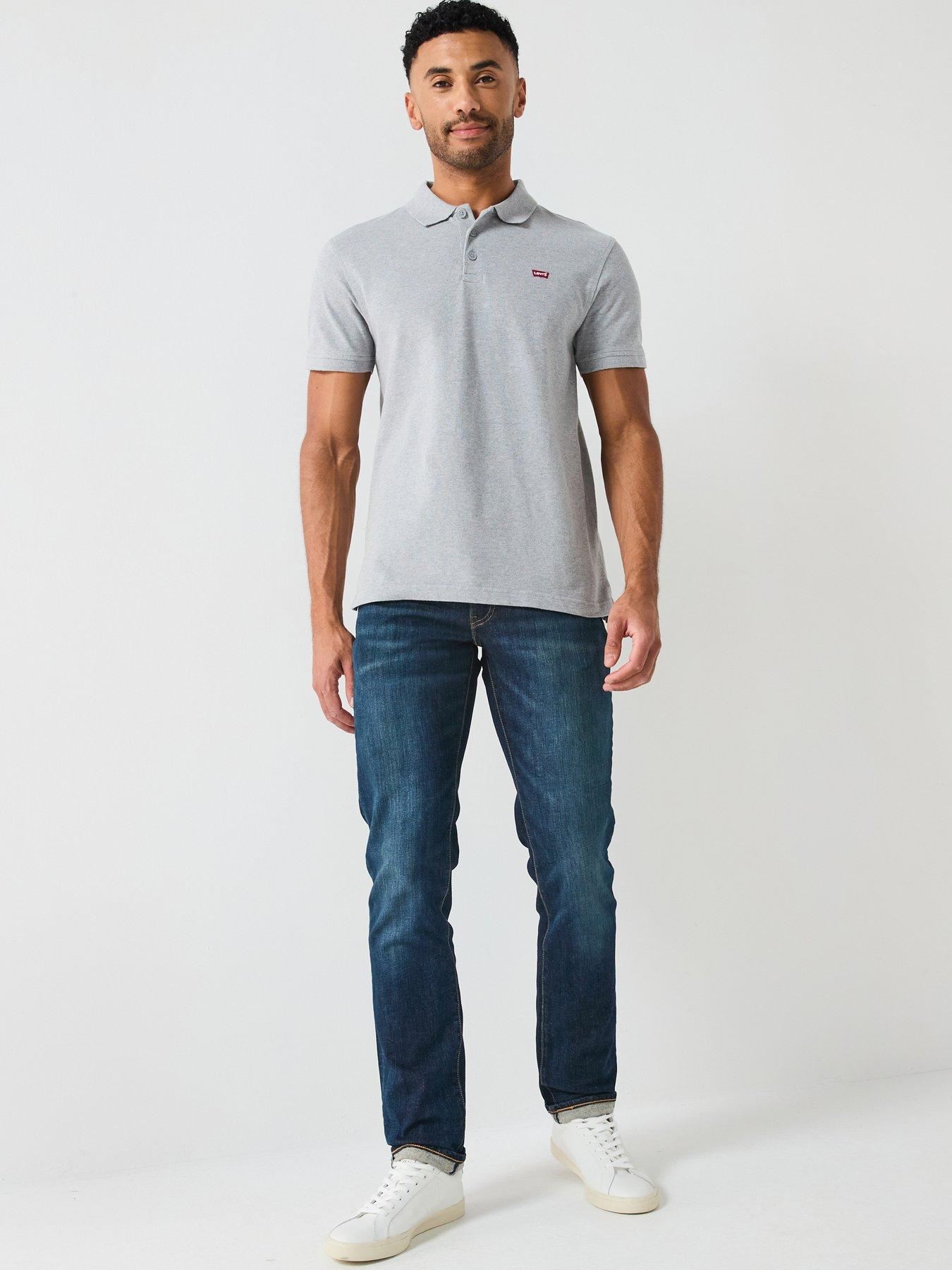 Image 5 of 5 of Levi's Housemark Logo Polo Shirt - Grey