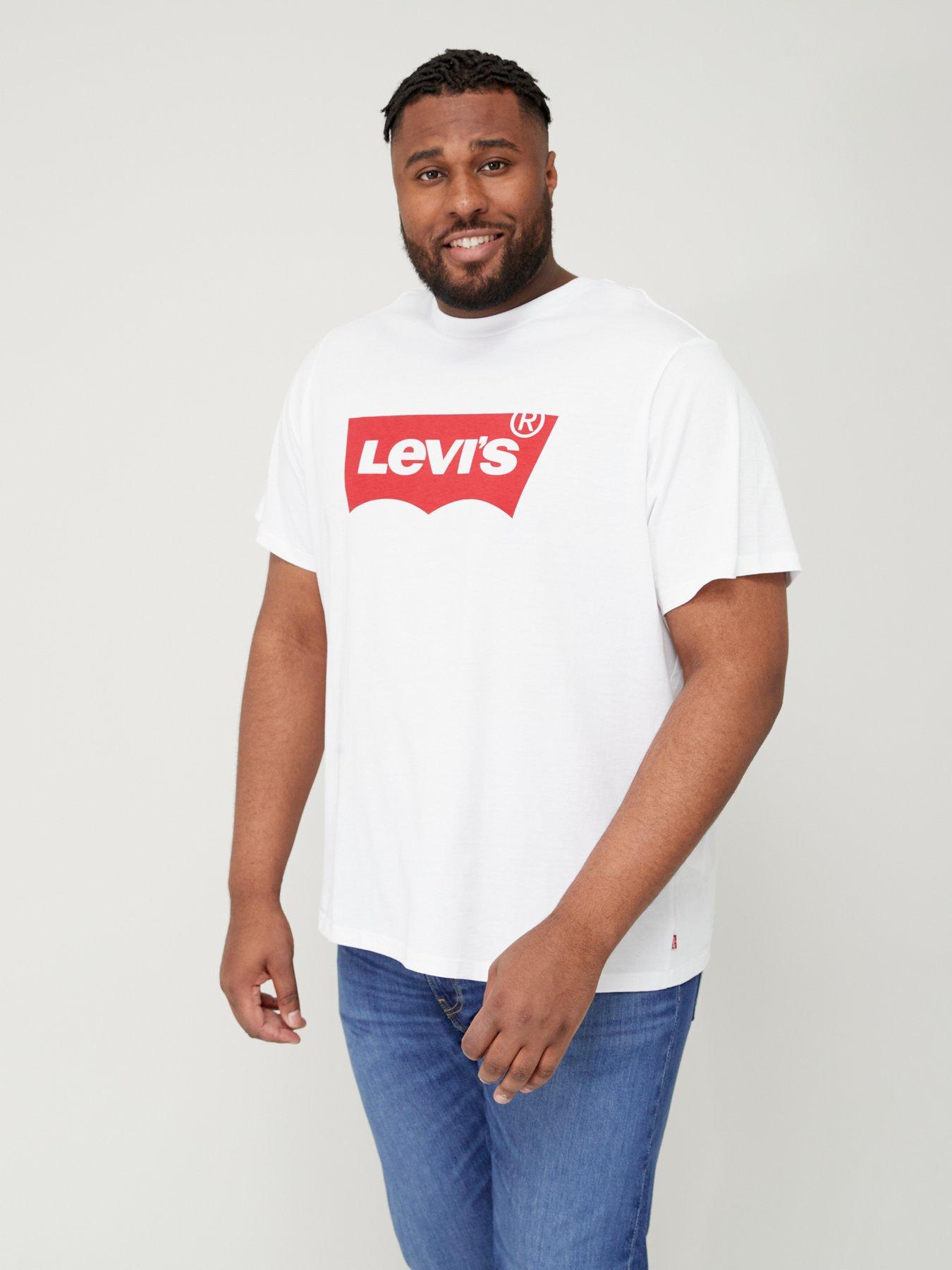 Levi's Big  &  Tall Batwing Logo T-shirt - White