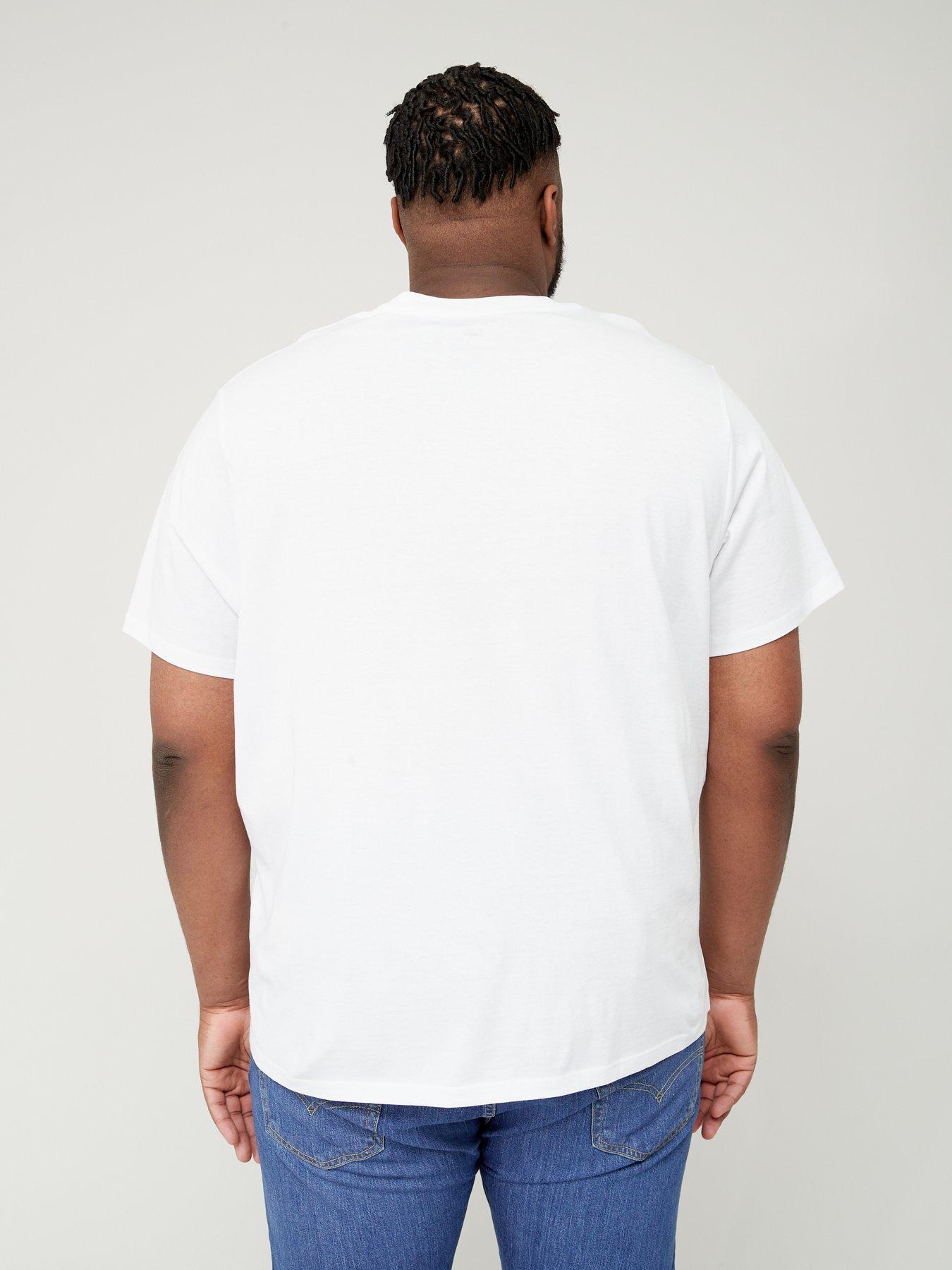 Levis plain hotsell white t shirt