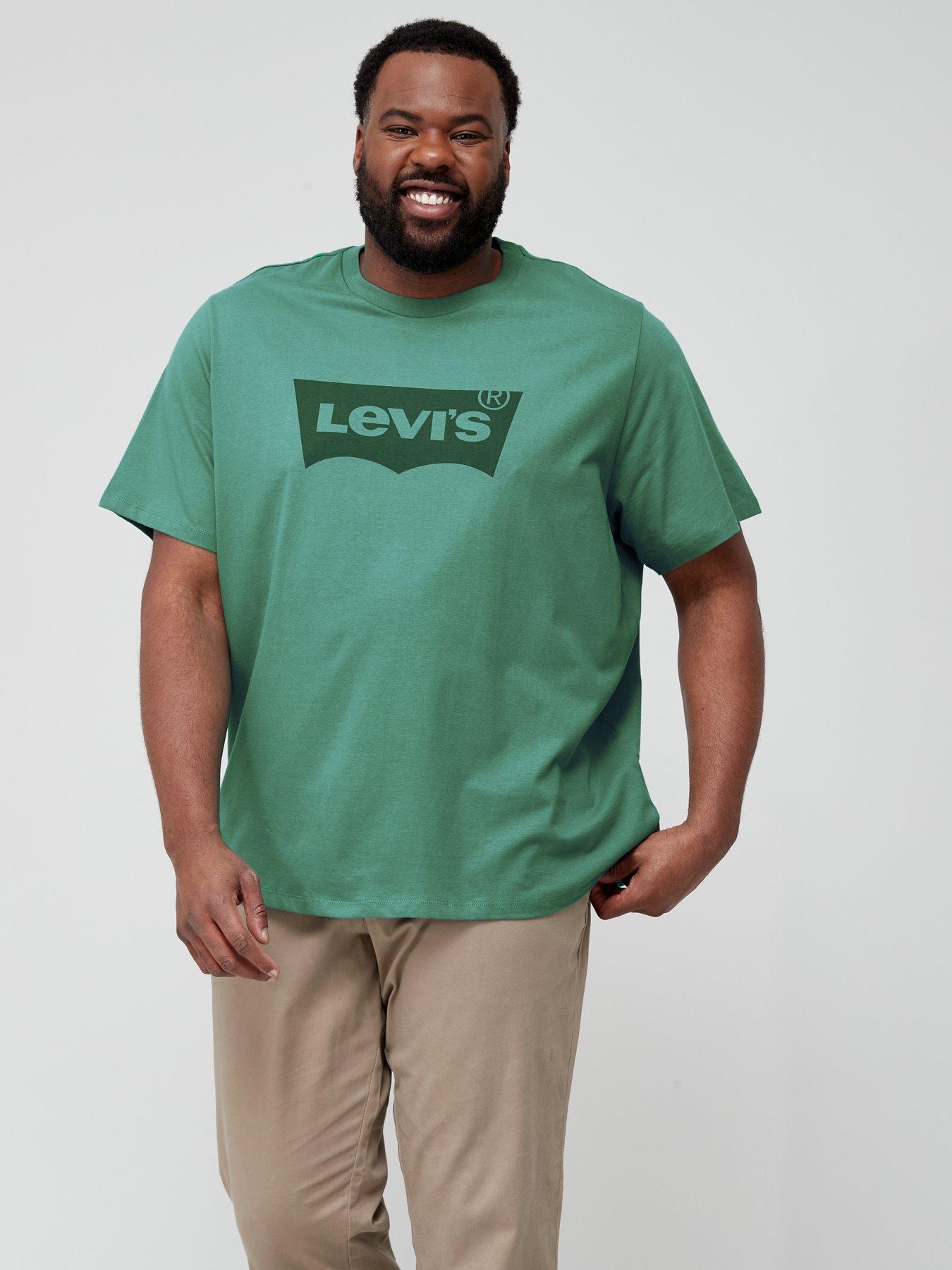 Levis green hotsell t shirt