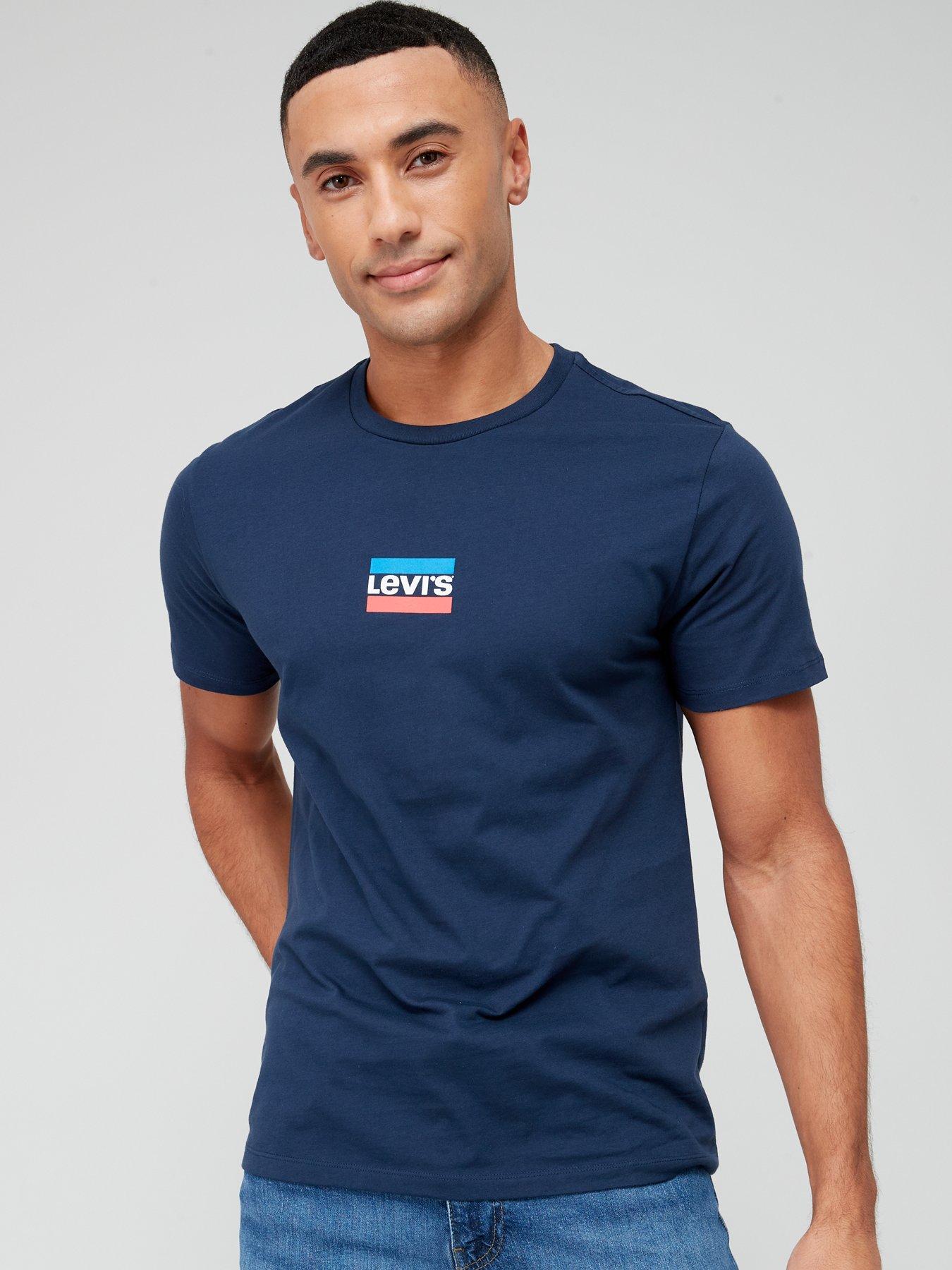 Levis t shop shirt navy