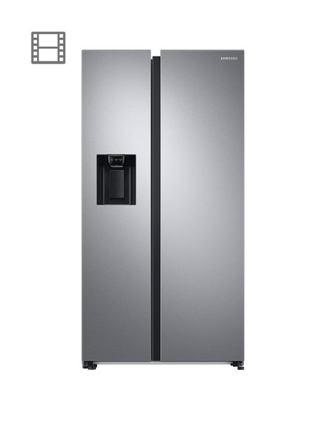 samsung-series-8-rs68a884csleu-american-style-fridge-freezernbspwith-spacemaxtrade-technology-c-rated--nbspsilver
