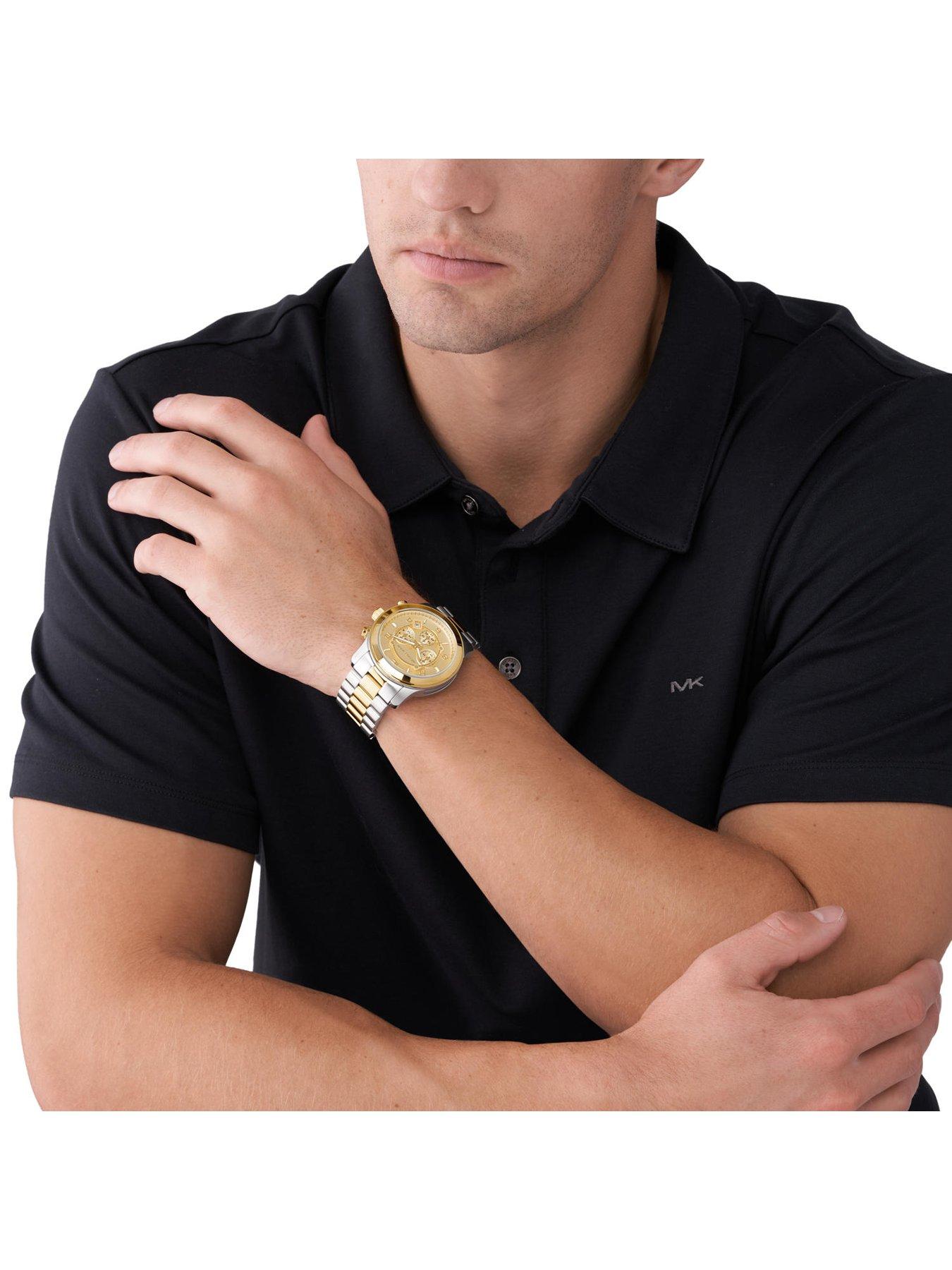 Diamond mk watch discount mens