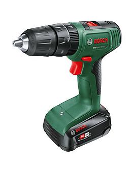 Product photograph of Bosch Easyimpact 18v-40 Cordless Combi Drill With 1 5ah Battery from very.co.uk