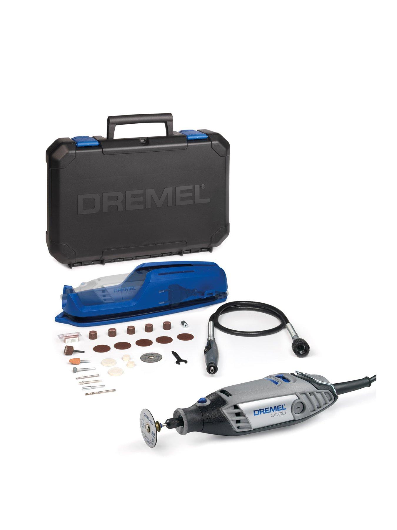 Product photograph of Dremel 3000-1 25 Multi-tool Kit Ez Wrap Case from very.co.uk