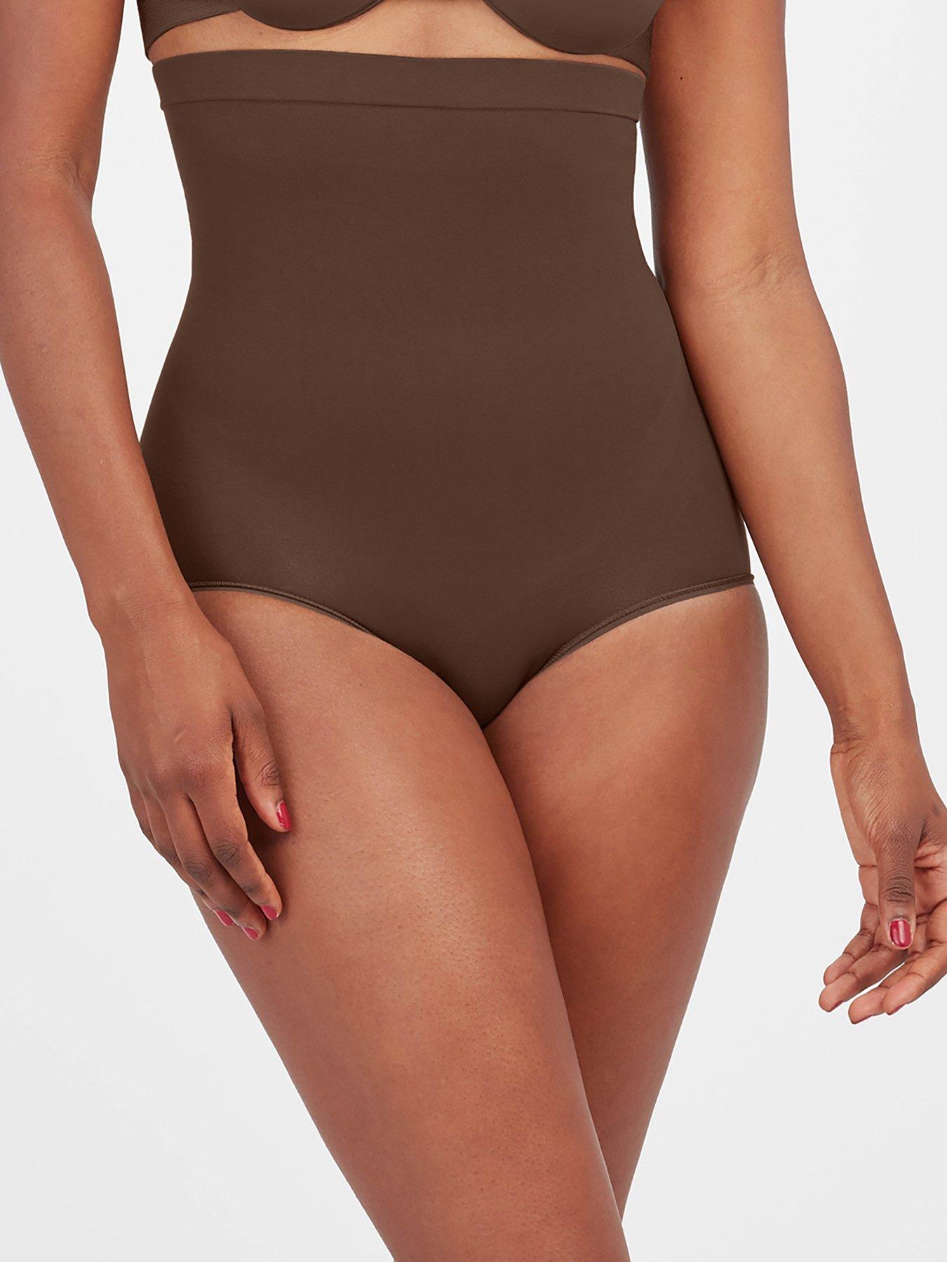 SPANX Suit Your Fancy High Waist Thong In Tan. - Size L (Also In M, S, XL,  XS) for Women