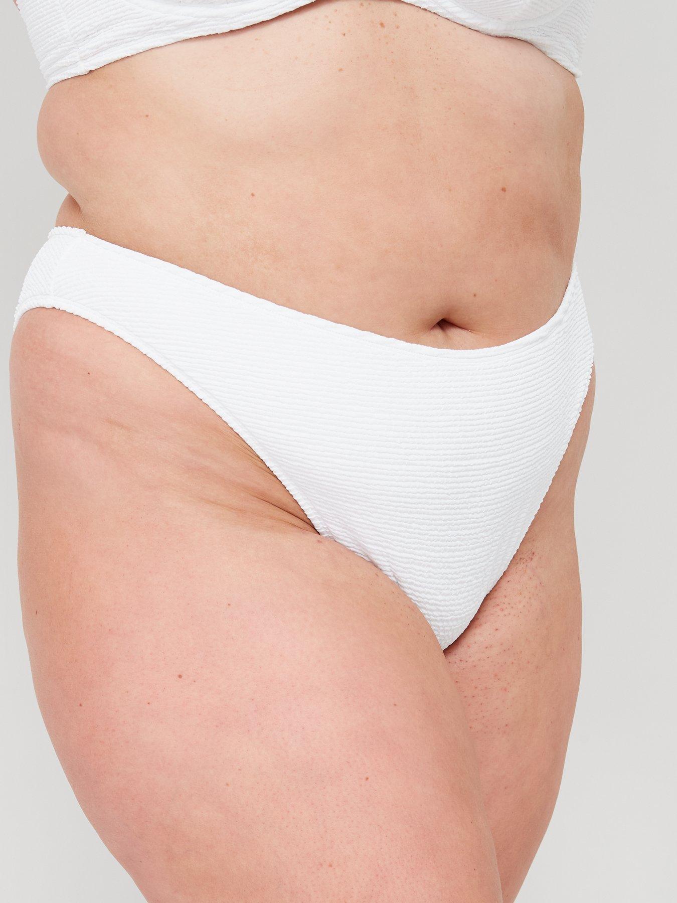 V Front Cheeky Bum Knicker Ivory